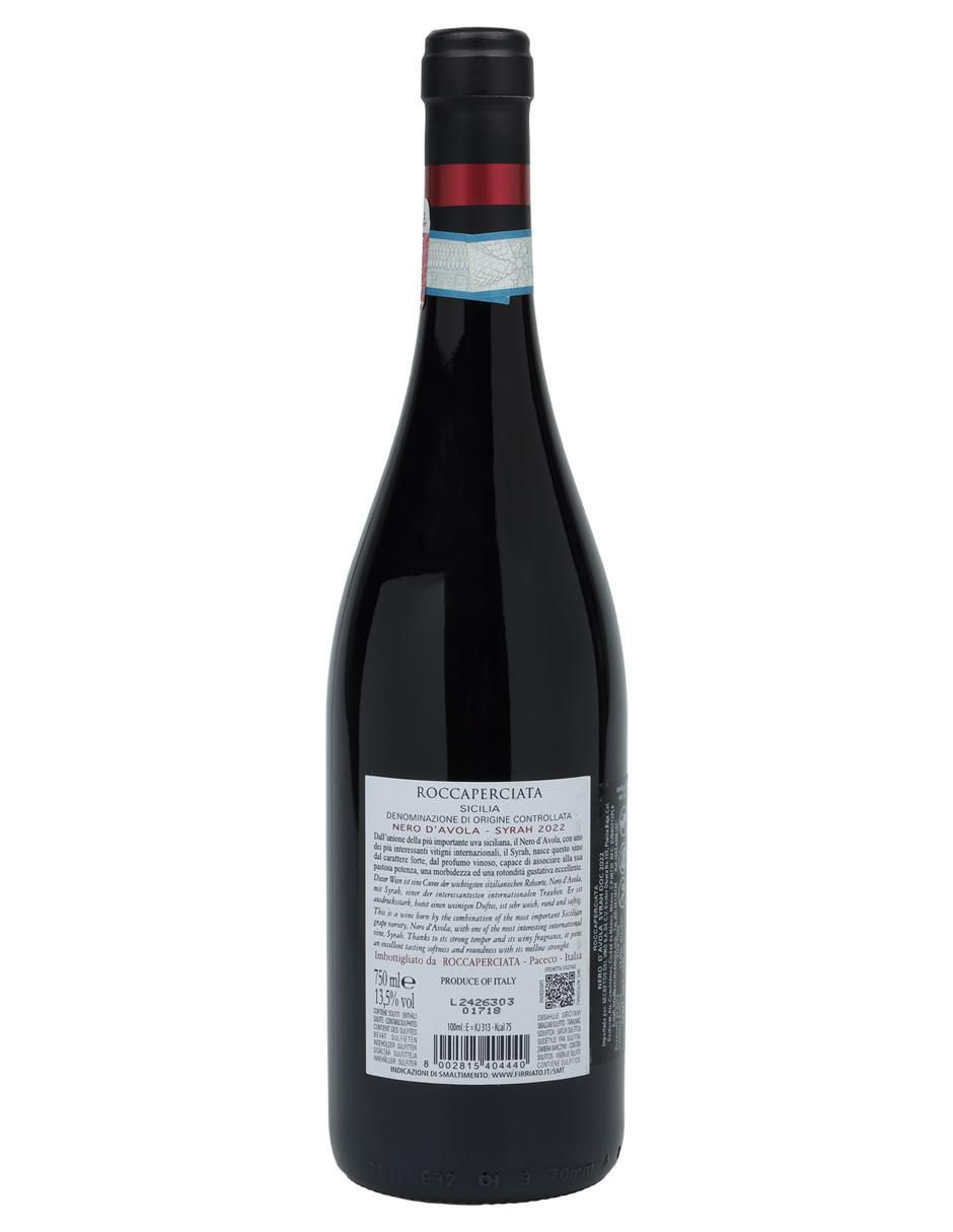 Vino tinto Roccaperciata syrah 750 ml 3