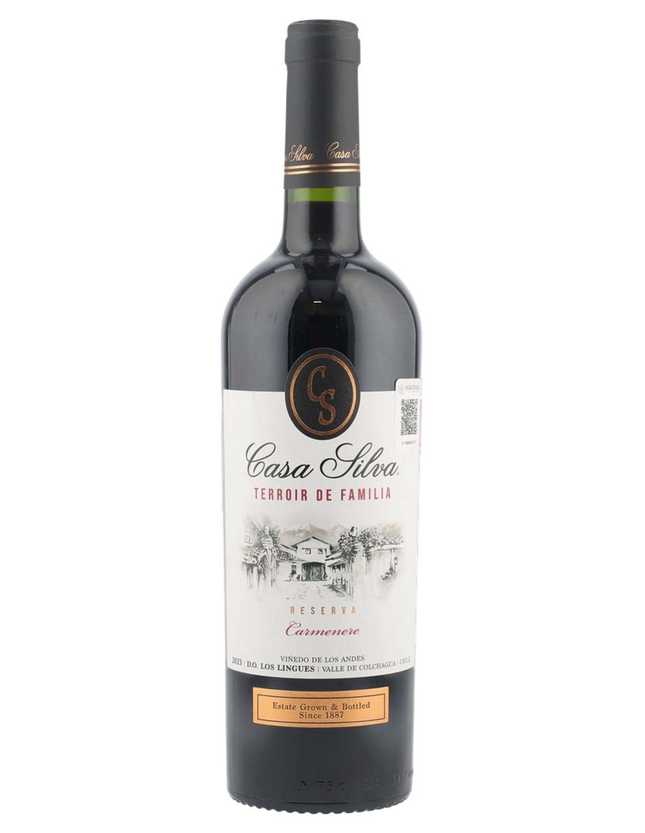 Vino tinto carmenere Casa Silva Chile 750 ml