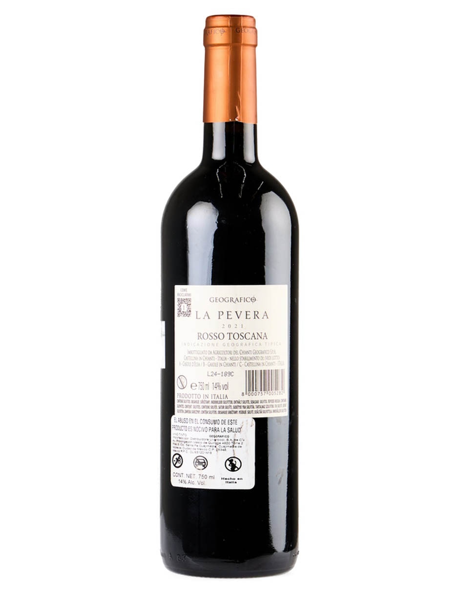 Vino tinto sangiovese Italia 750 ml