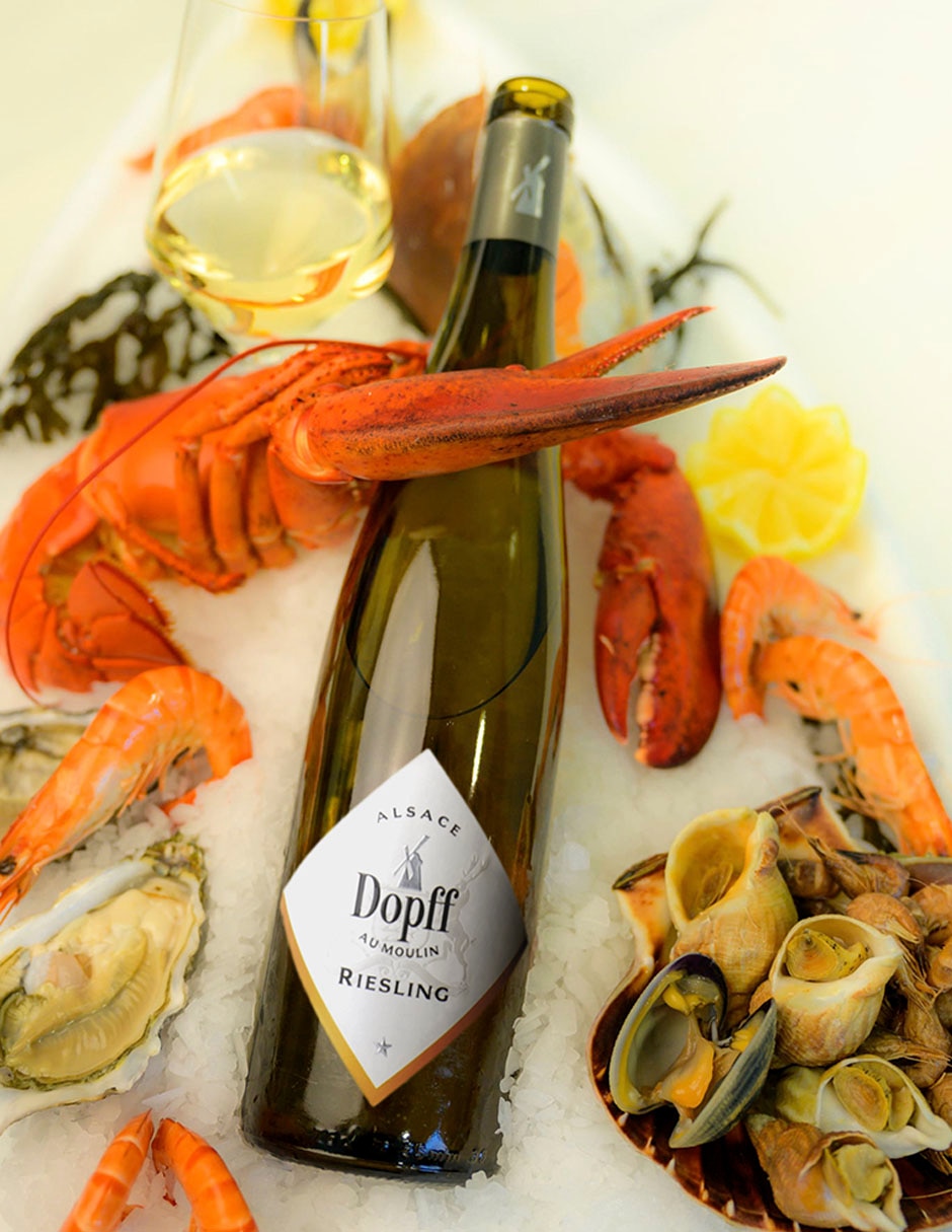 Vino blanco Dopff Au Moulin riesling 750 ml