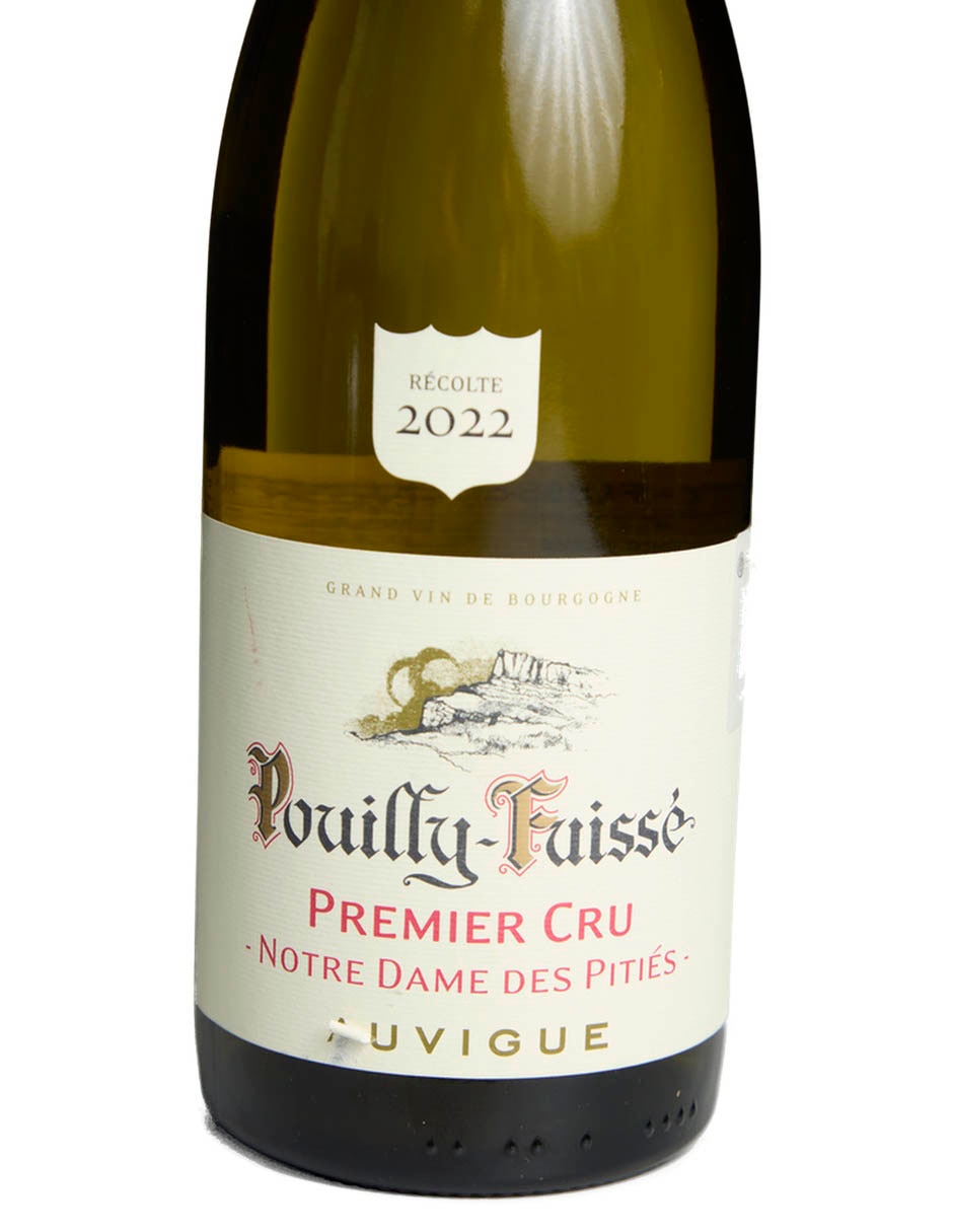 Vino blanco Pouilly Fuisse 1ER Cru Chardonnay Francia Vino blanco Pouilly Fuisse 1ER Cru Chardonnay Francia