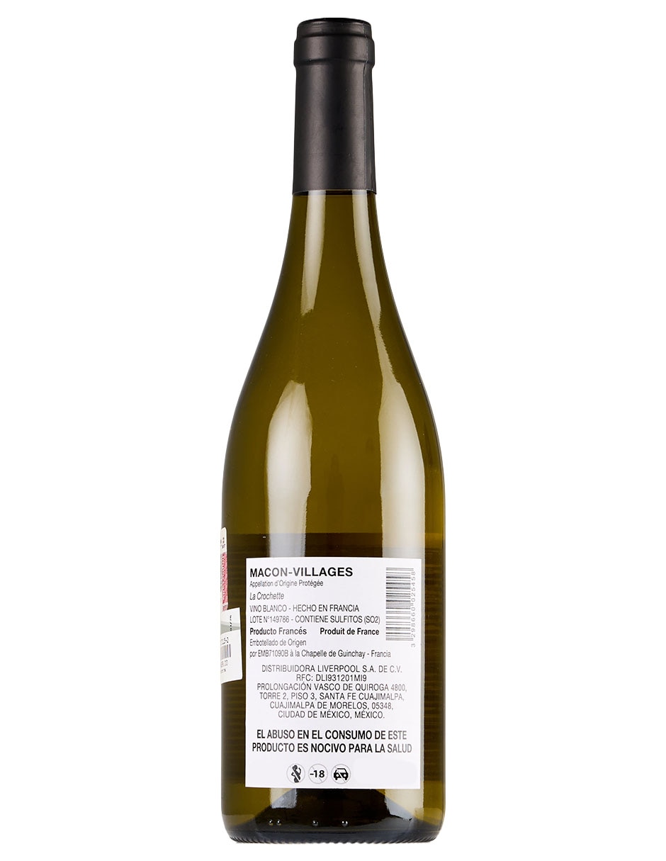 Vino blanco chardonnay 750 ml 2
