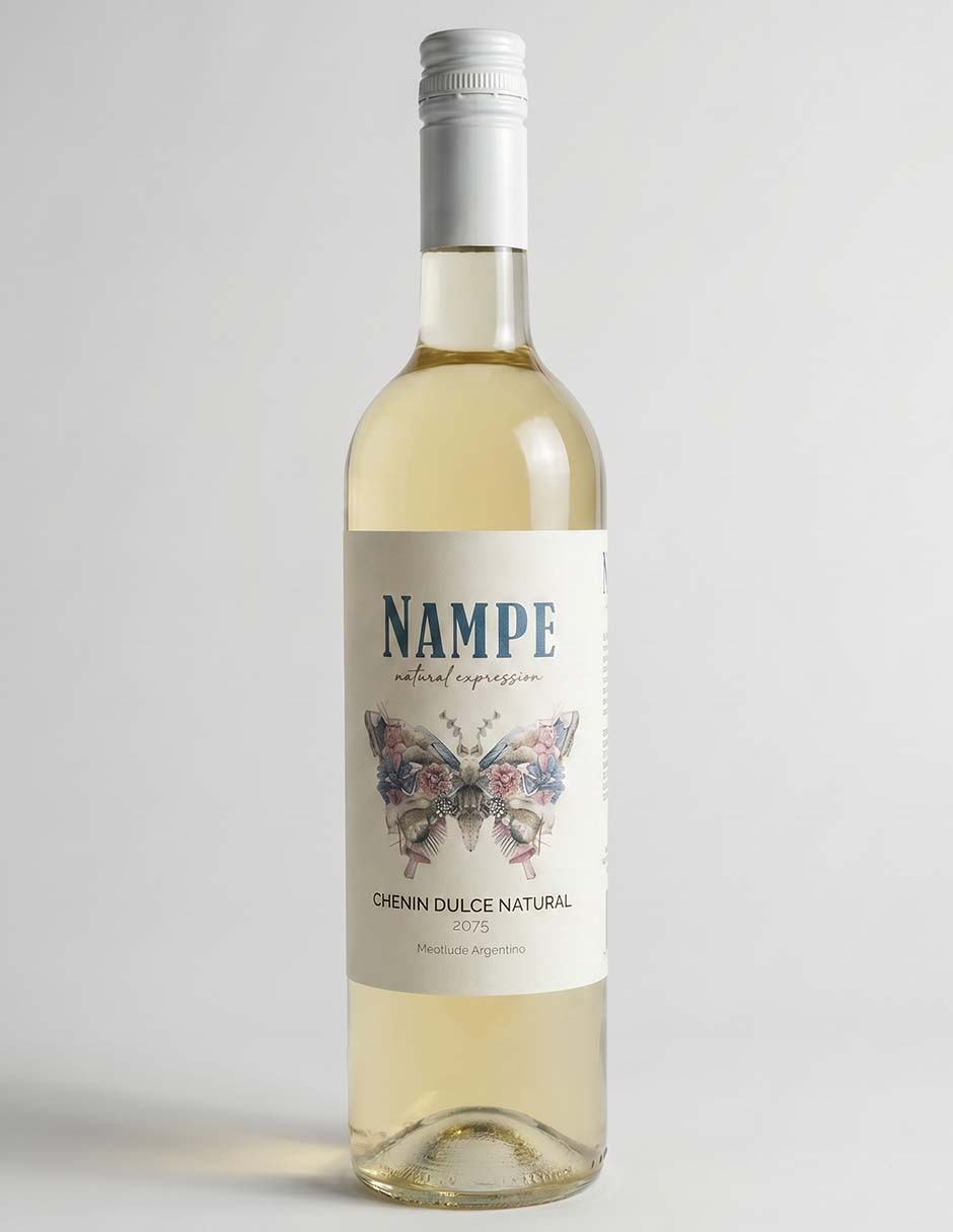 Vino blanco chenin blanc Nampe de Argentina 750 ml