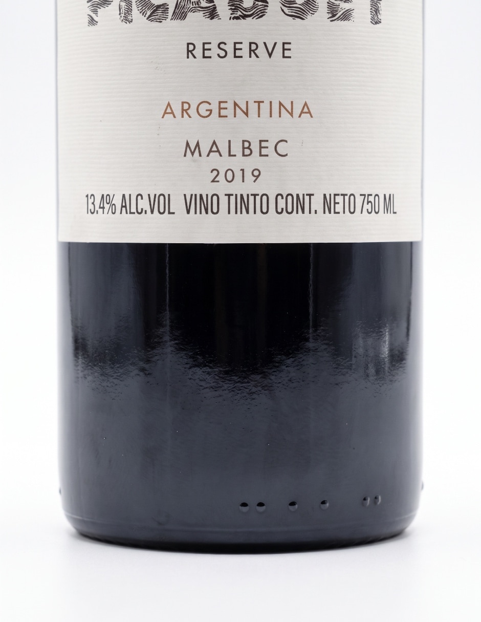 Vino tinto tinto picabuey malbec 750 ml 4