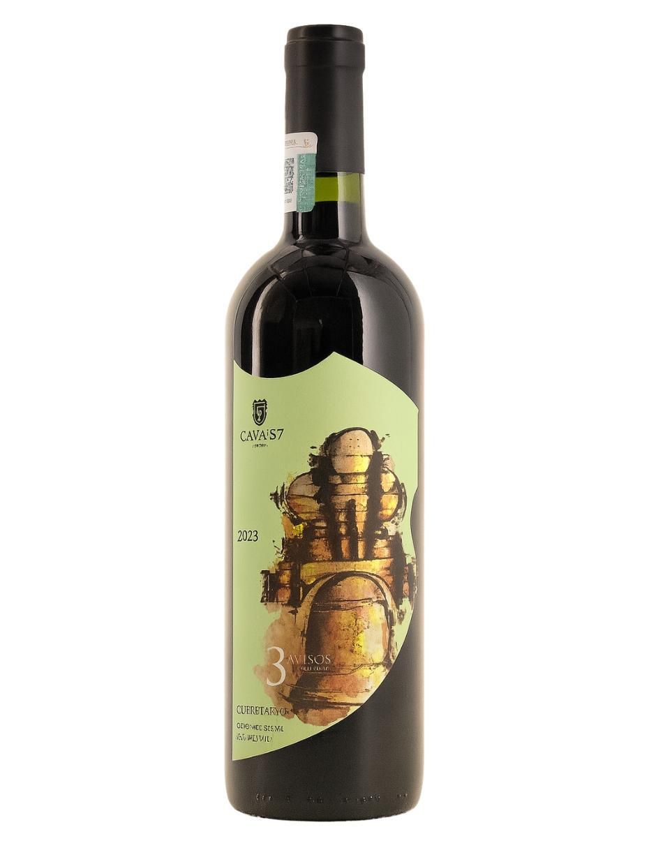 Vino tinto Cava 57 Tres Avisos Crianza malbec 750 ml