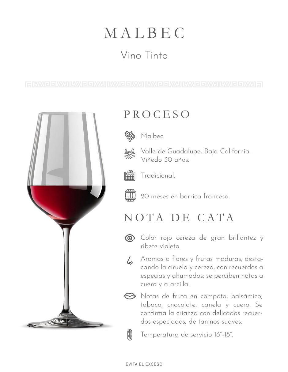 "vino tinto/set vino tinto" la cetto boutique malbec 750 ml