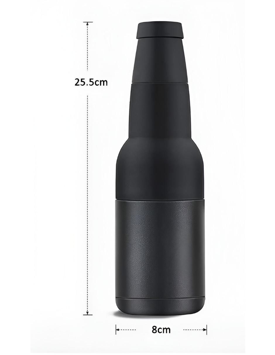 Termo para botella de acero inoxidable con tapa rosca 4