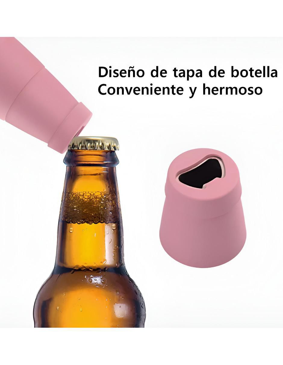 Termo para botella de acero inoxidable con tapa rosca 3