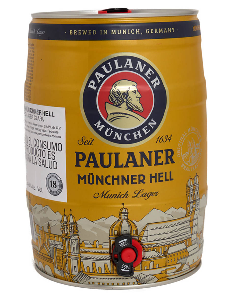 Cerveza Münchner Hell Barril 5 L