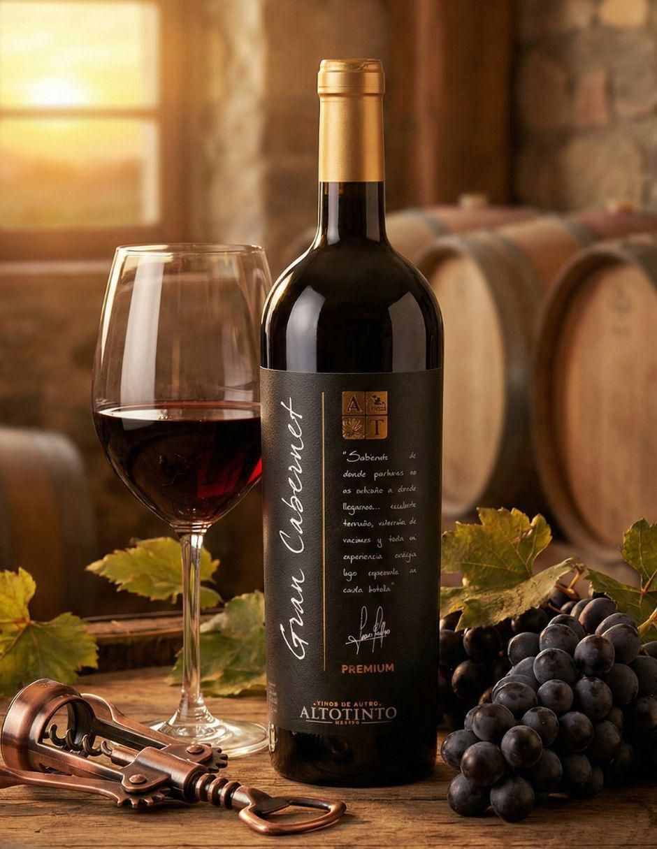 Vino tinto Sauvignon Altotinto Gran Cabernet México