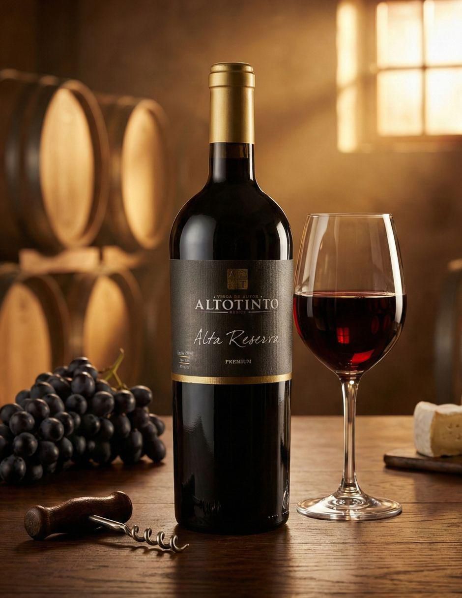 Vino tinto Varietal Altotinto Alta Reserva México