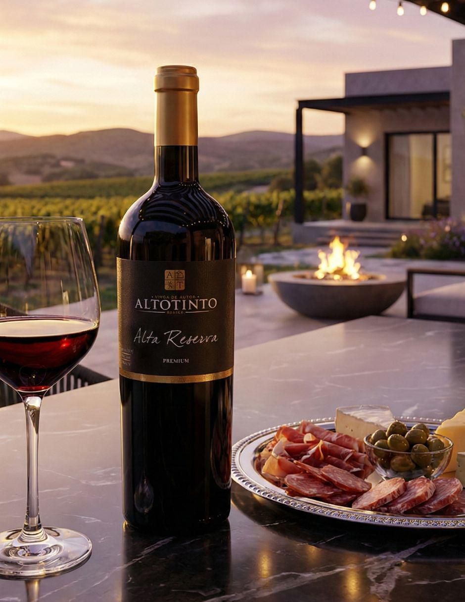 Vino tinto Varietal Altotinto Alta Reserva México