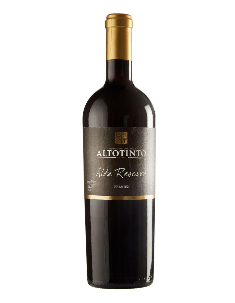 Vino tinto Varietal Altotinto Alta Reserva México