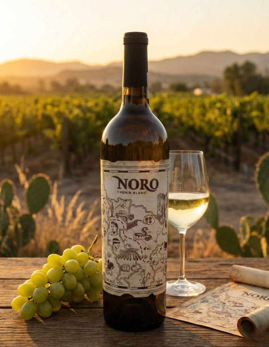 Vino blanco chenin blanc Noro México 750 ml