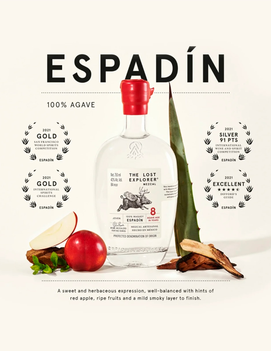 Mezcal espadin Joven 750 ml