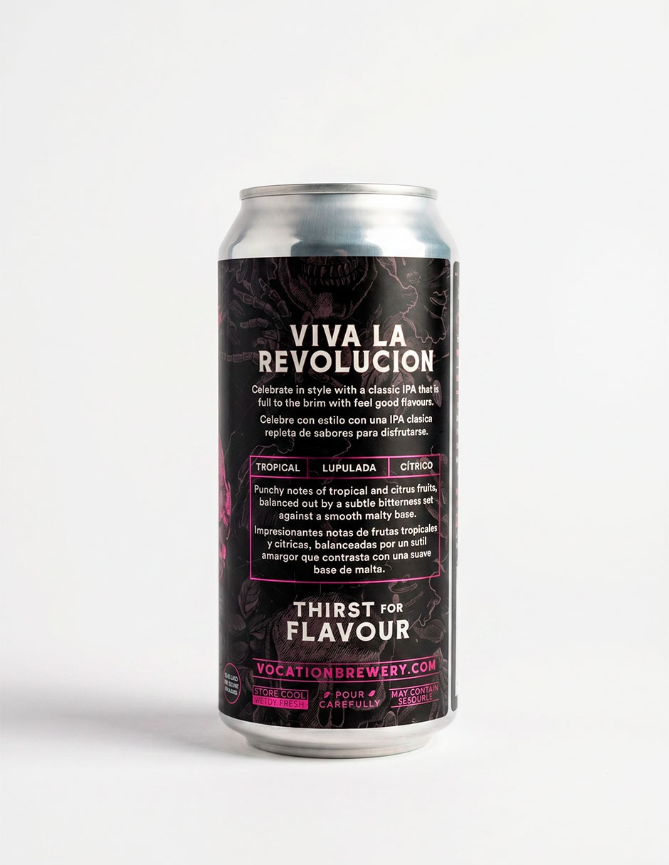 Cerveza clara dulce y amargo lata 440 ml 2