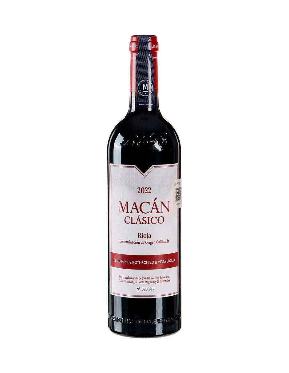 Vino tinto tempranillo España 750 ml 1