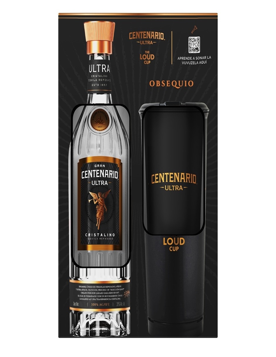 Tequila Tipo Reposado Cristalino 695 ml 1