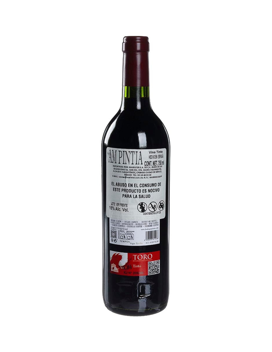 Vino tinto tinta de toro España 750 ml
