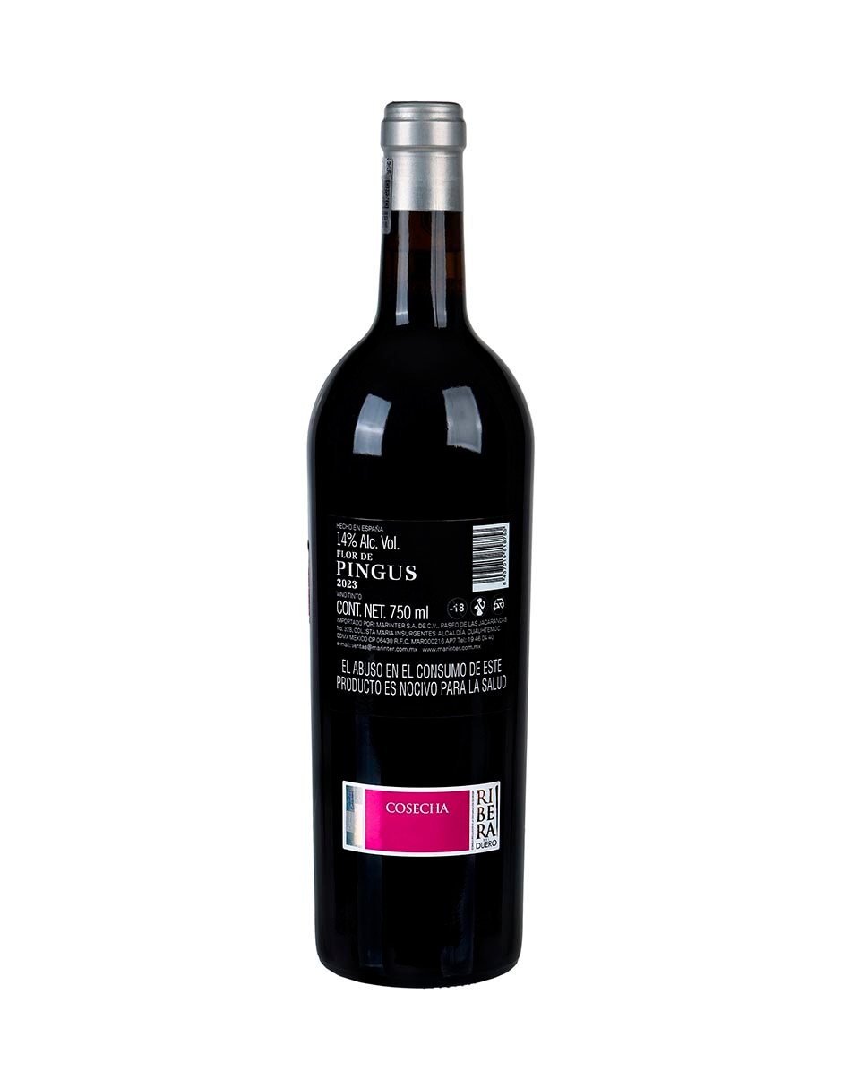 Vino tinto Tempranillo España 750 ml