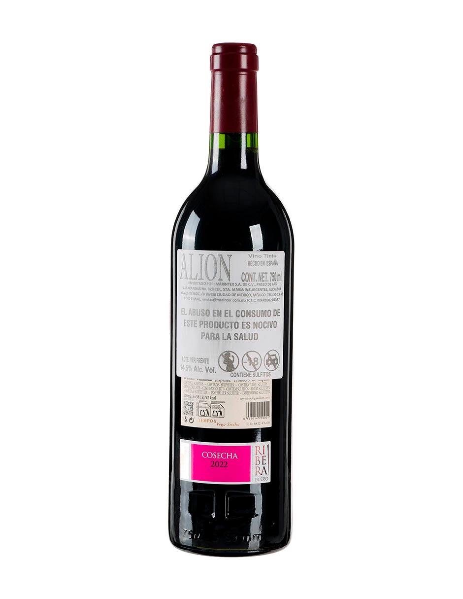 Vino tinto Tempranillo España 750 ml Vino tinto Tempranillo España 750 ml