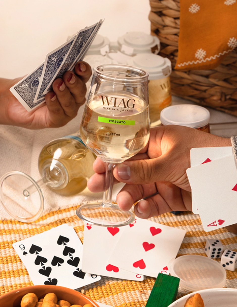 Vino blanco moscato Australia 187 ml