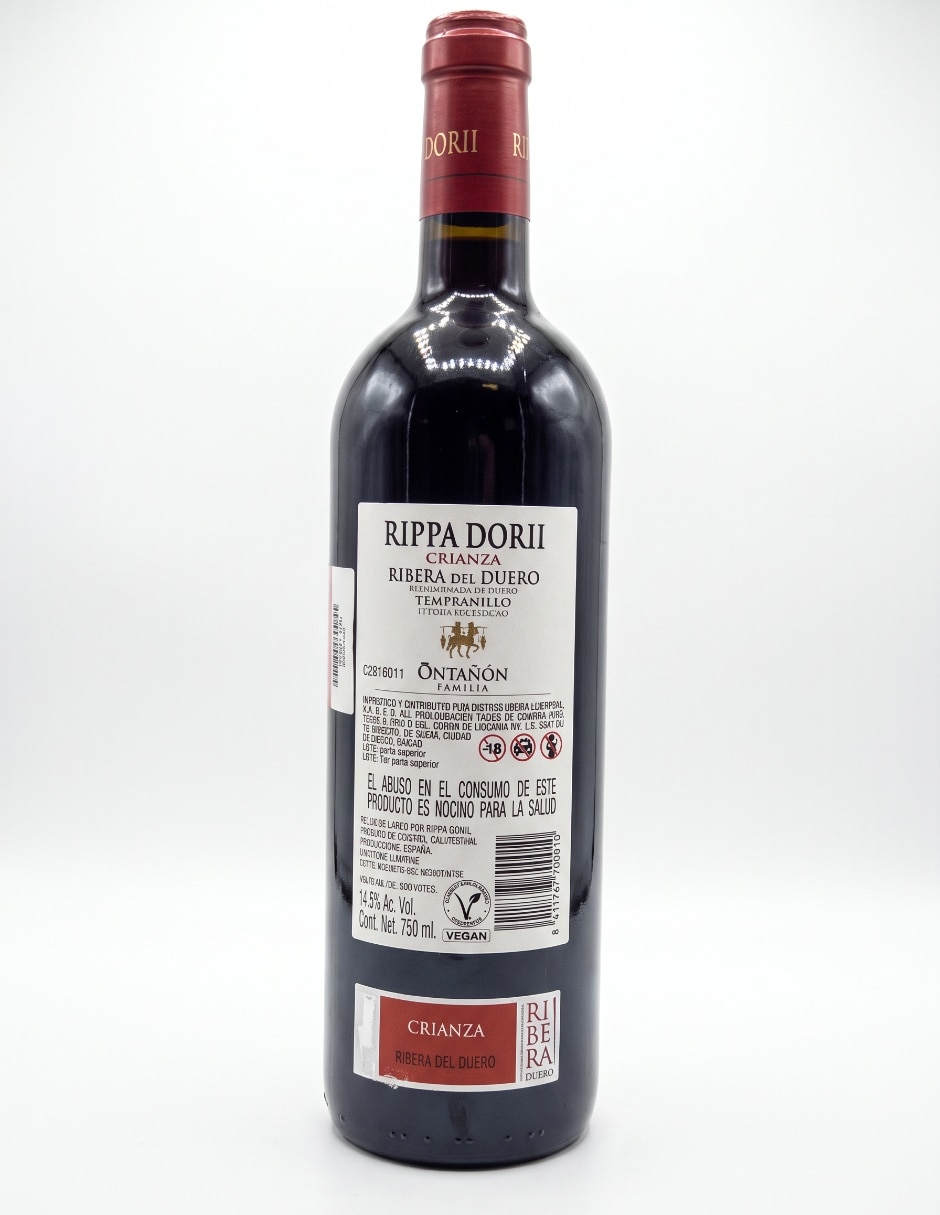Vino tinto tempranillo España 750 ml 4
