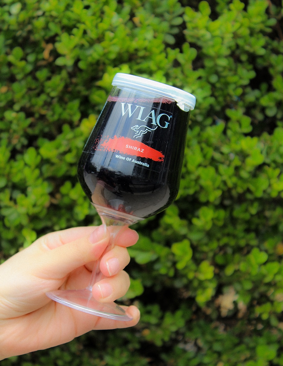 Vino tinto Syrah VT SHIRAZ Australia 187 ml 3