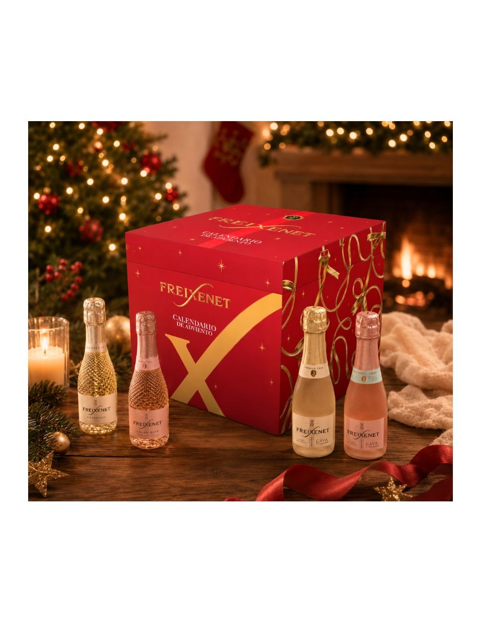 Set de vino espumoso Cava Calendario de Adviento España
