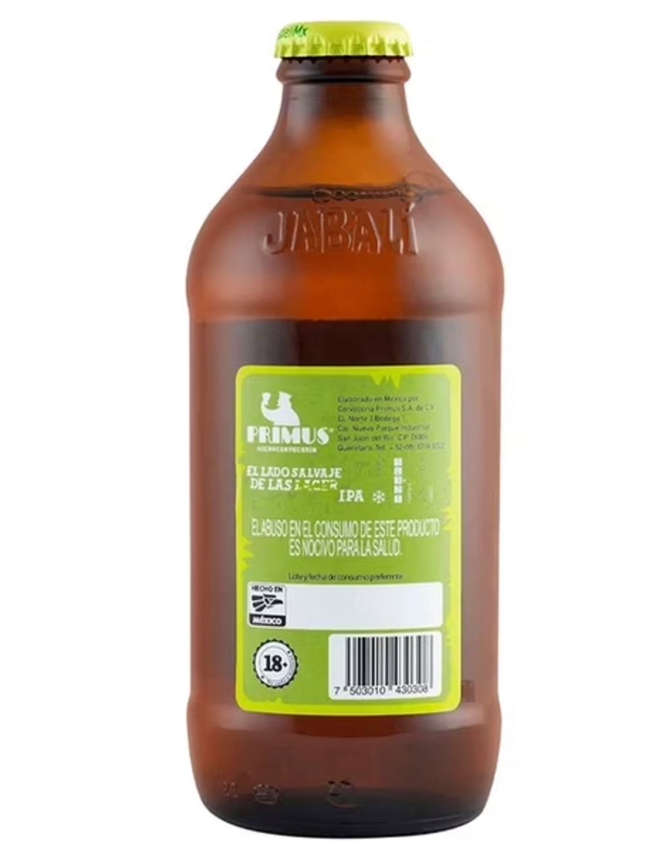Cerveza artesanal amarga botella 330 ml 2