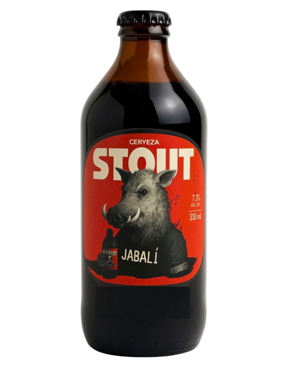 Cerveza obscura dulce y amargo 330 ml