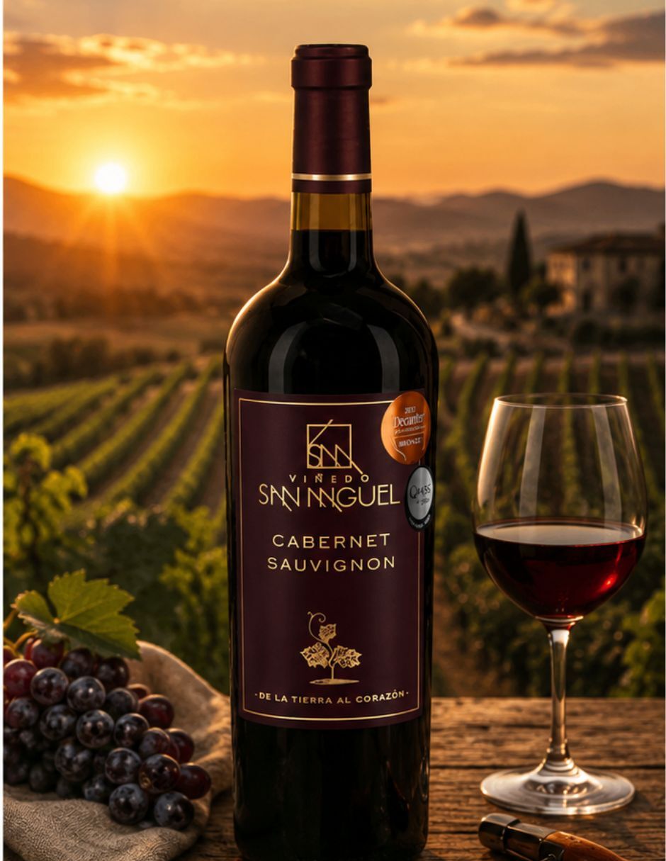 Vino tinto Cabernet Sauvignon San Miguel México 750 ML