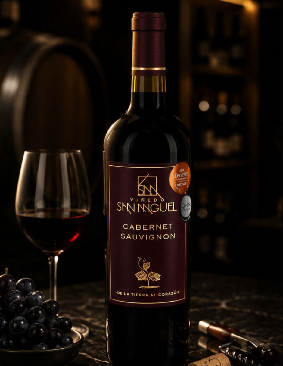 Vino tinto Cabernet Sauvignon San Miguel México 750 ML