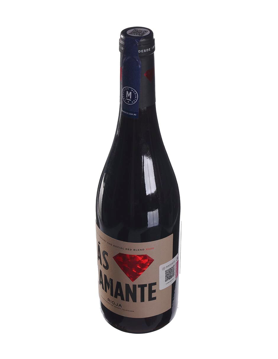 Vino tinto Tempranillo España de 750 ml 2