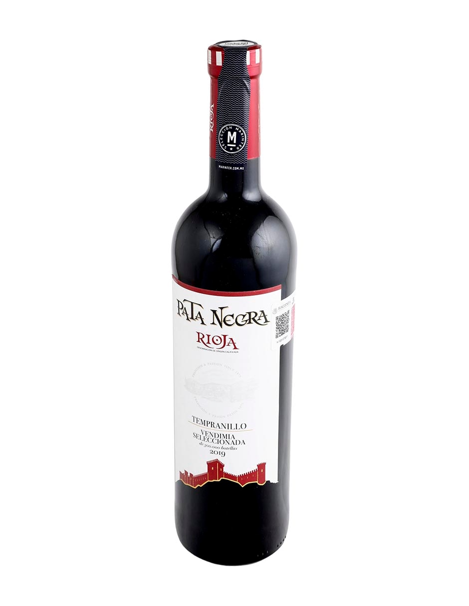 Vino tinto Tempranillo España de 750 ml 2