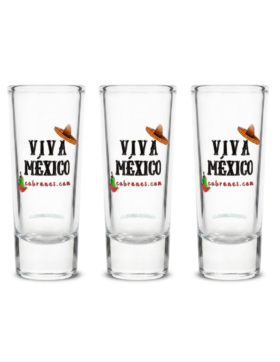 Kit tequilero de vidrio