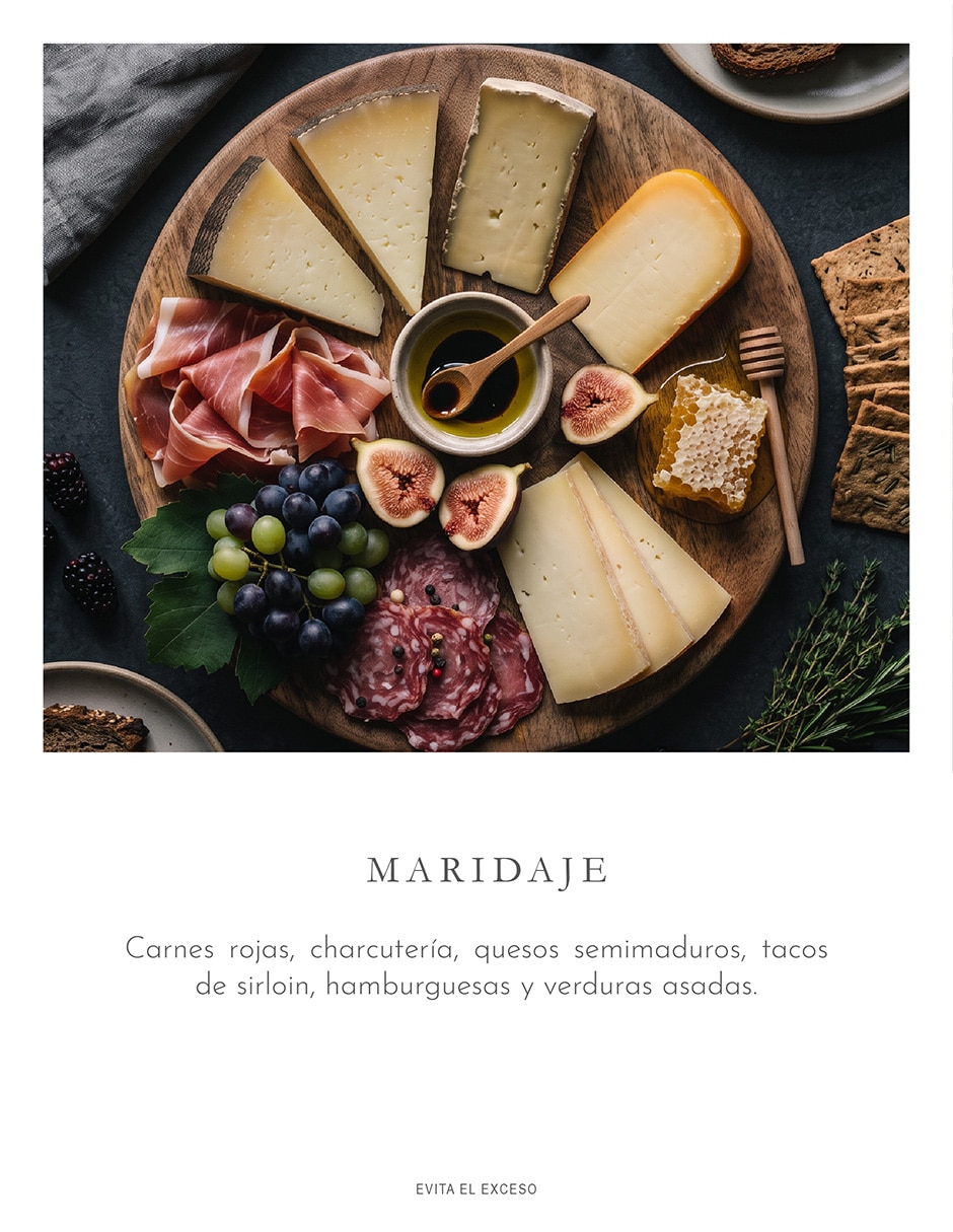 Set de vino tinto Malbec Uvas Orgánicas México