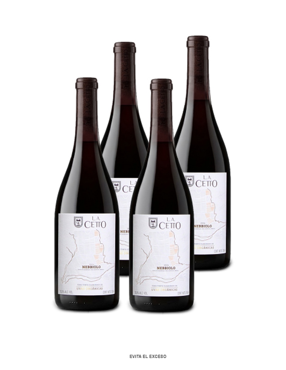 Set de vino tinto Nebbiolo Uvas Orgánicas México