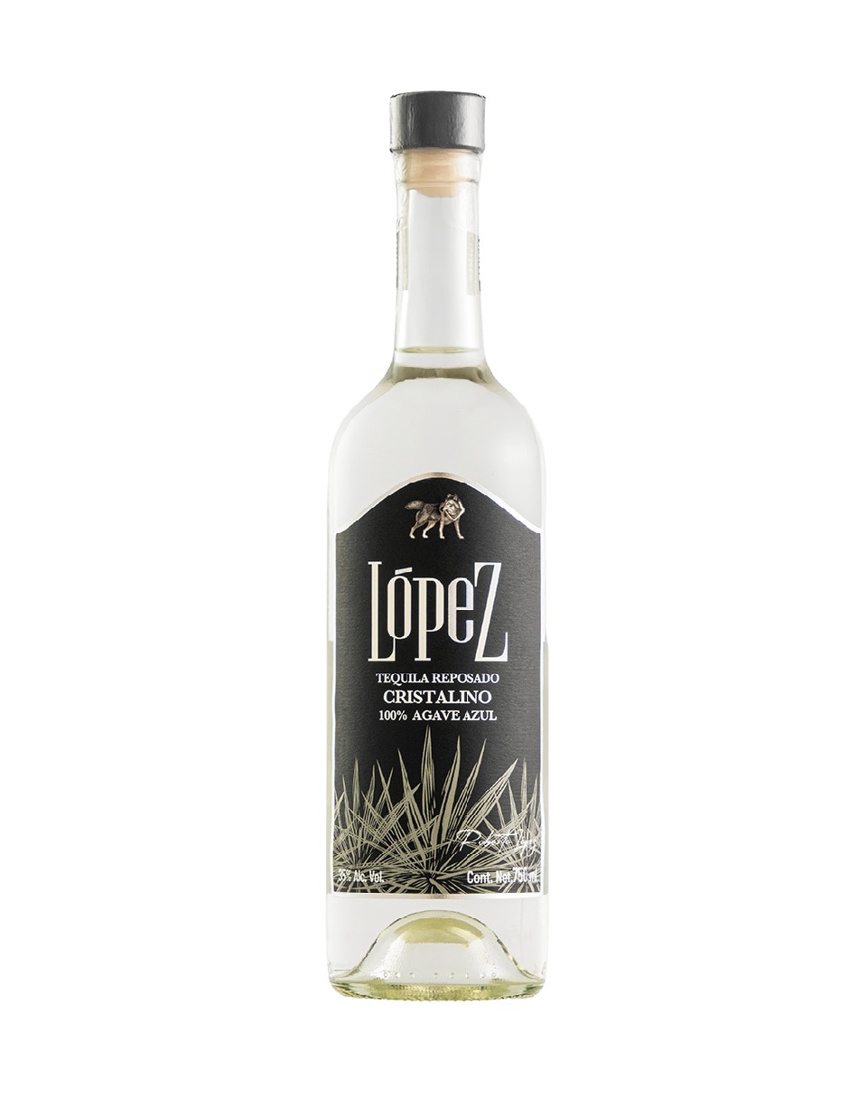 Tequila Tequila tipo Reposado cristalino 1 piezas c/u