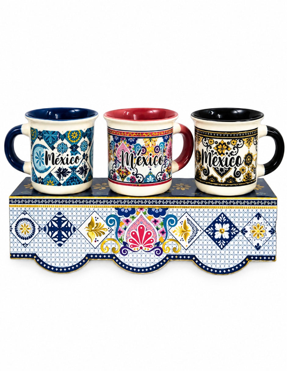 Kit tequilero de Porcelana 5