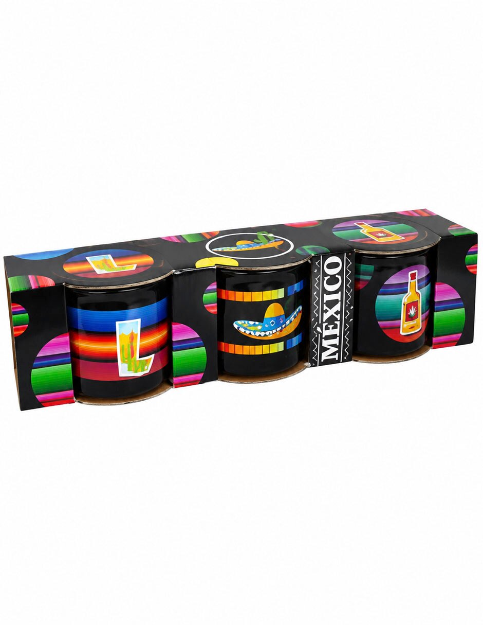 Kit tequilero de Porcelana 3