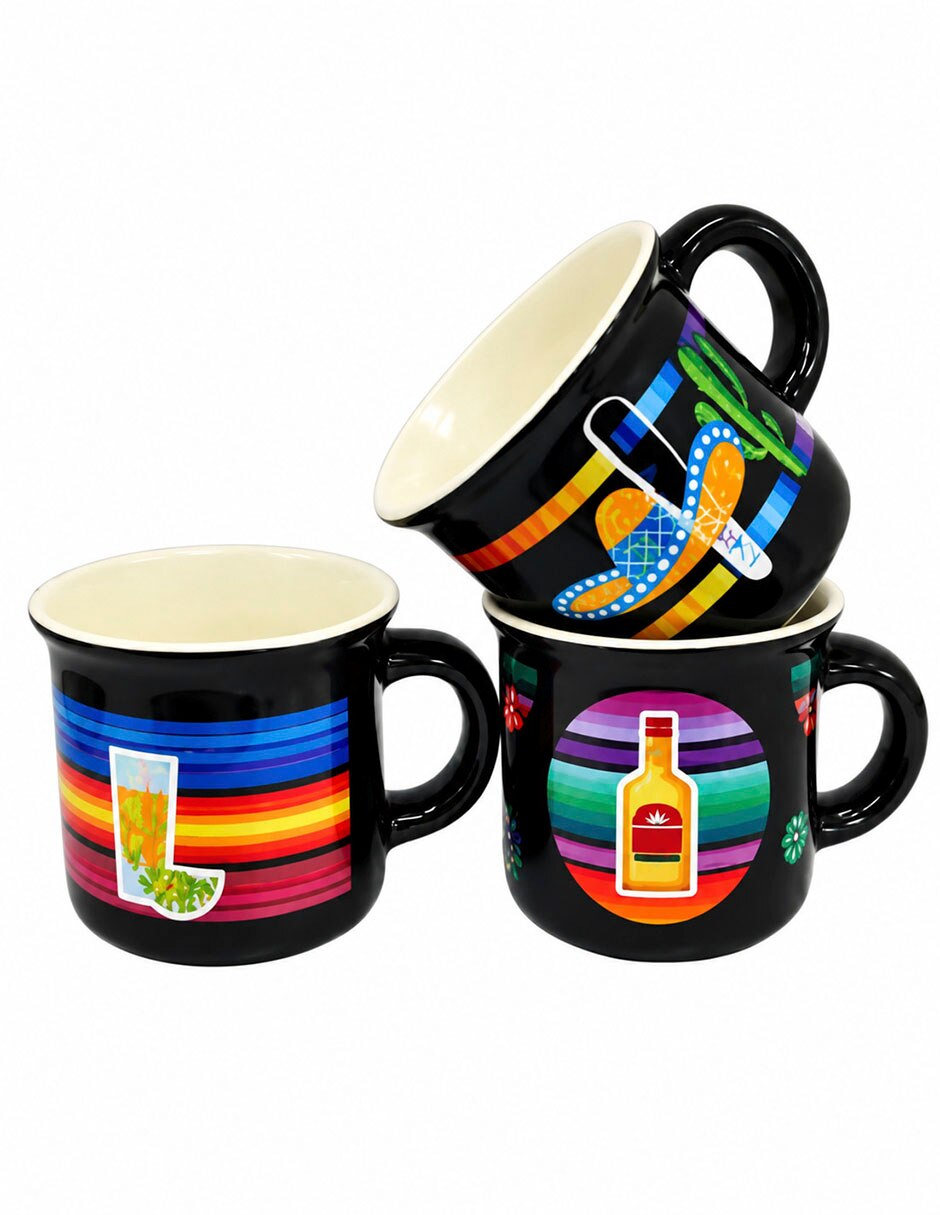 Kit tequilero de Porcelana 5
