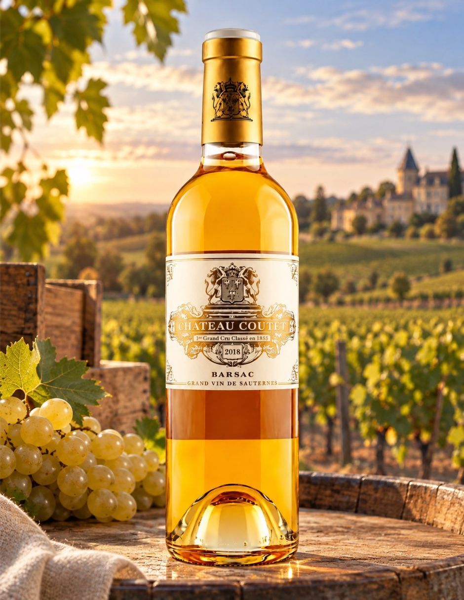 Vino blanco varietal château coutet francia 3