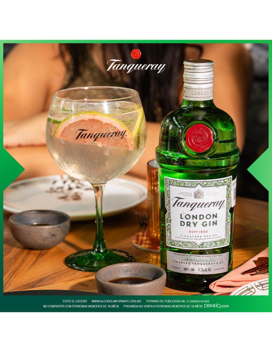 Ginebra Tanqueray London Dry 750 ml