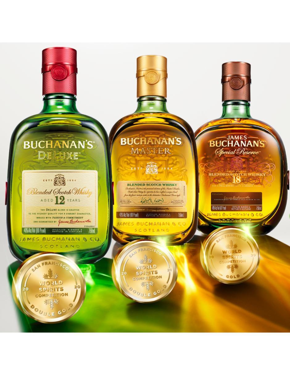 Whisky Scotch Buchanans Deluxe 12 Blended