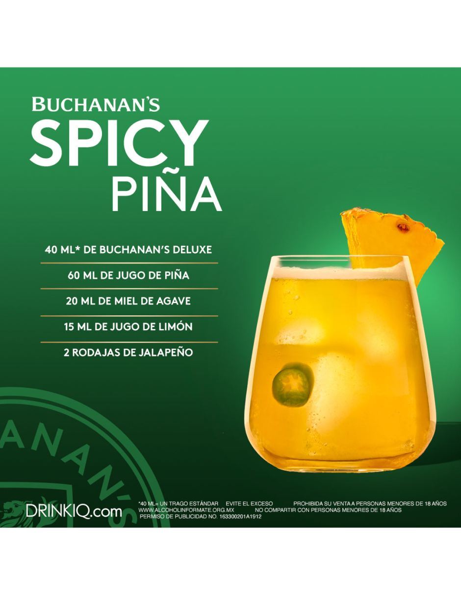 Whisky Scotch Buchanans Deluxe 12 Blended