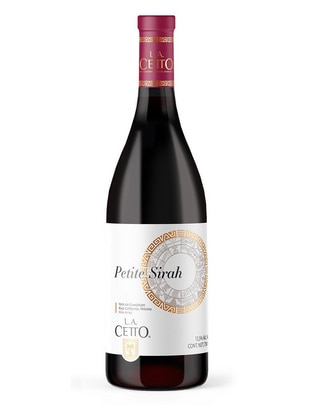 Vino tinto petit sirah